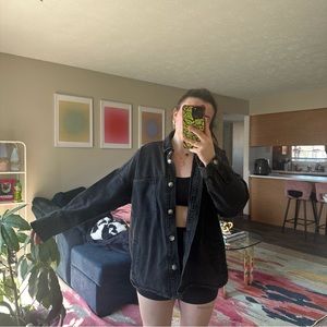 Dark denim jacket